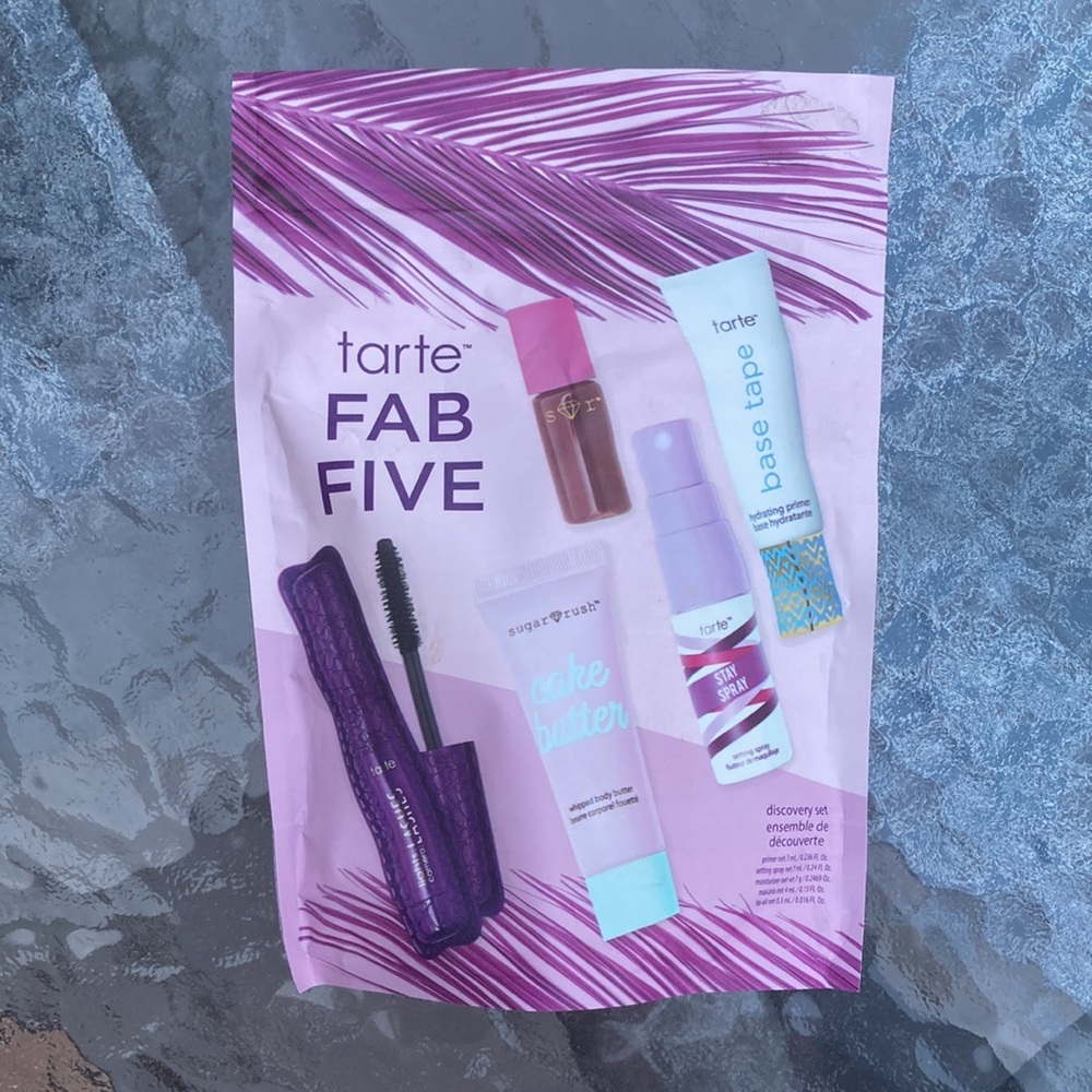 ⚜️Tarte Fab Five Cosmetic Makeup Gift Set! NWT!